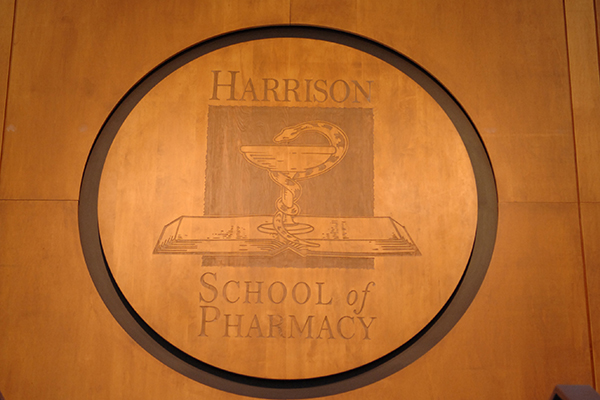HSOP seal in Walker Building